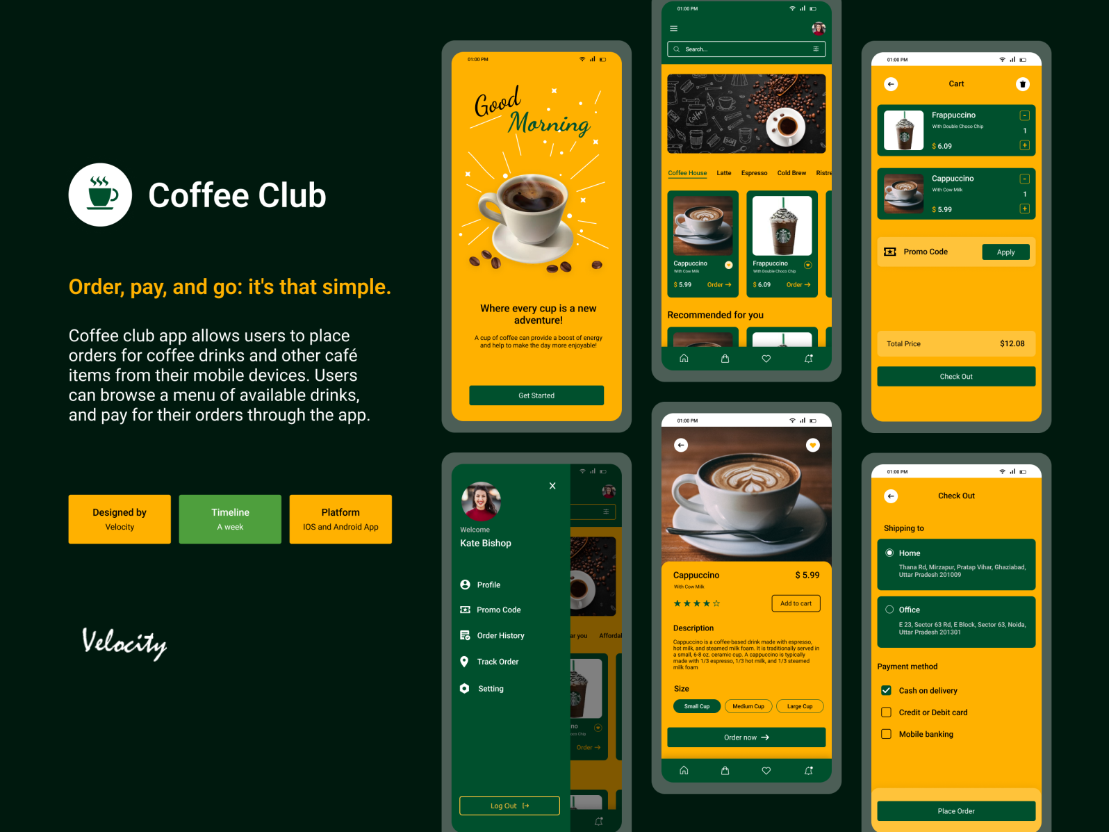 coffee-order-app-by-velocity-software-solutions-on-dribbble