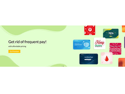 Get rid of frequent pay! with affordable pricing "Go Premium"