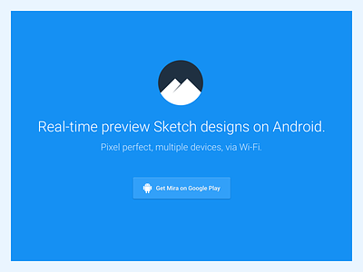 Redesigning Mira identity android brand clean design elegant mira mirapp sketch sketchapp tool web