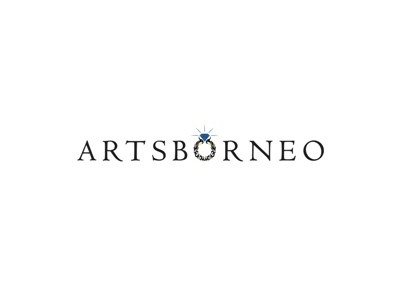 ARTSBORNEO beautiful borneo branding dayak gem identity logo stone