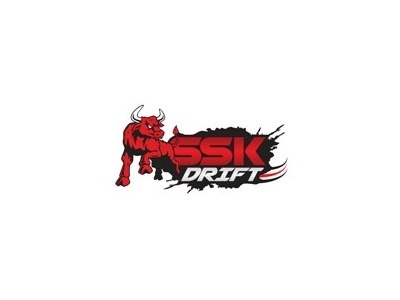 SSK DRIFT branding car drift identity logo team