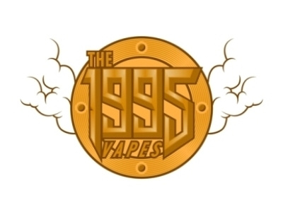 The 1995 Vapes branding eliquid identity logo vape