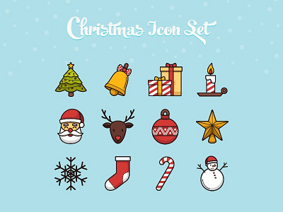 Christmas Icon Set