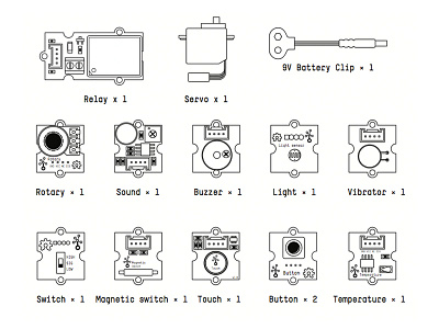 Illustration for hardware kit illustration