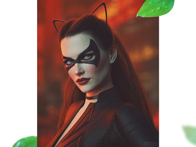 Catwoman 3D 3d cgi design vfx