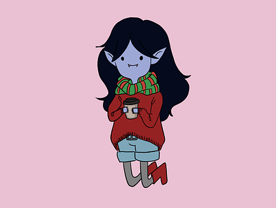 Sweater weather digital illustration illustration