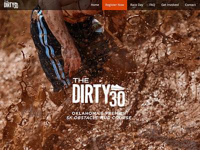 Dirty30 Web Design design dirty mud parralax ui ux web