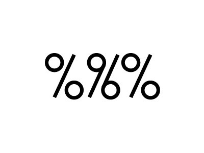 96 %