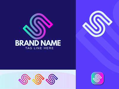 S App Logo 3d animation app logo branding graphic design graphicdesigner logo motion graphics ui