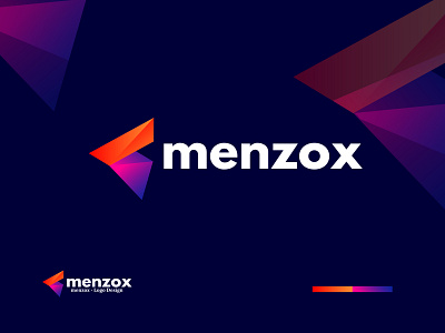 menzox - Logo Design 3d animation branding designinspiration graphic design logo motion graphics ui