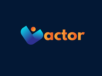 Vactor Logo Concept 3d animation graphic design graphicdesigner ui