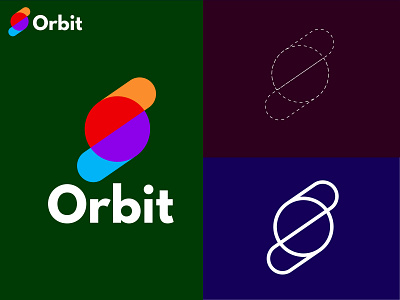 Orbit Logo Concept 3d animation branding graphic design graphicdesigner logo motion graphics ui