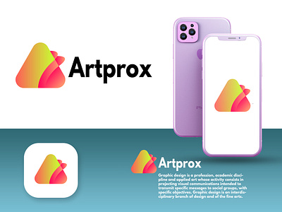 Artprox Logo Concept 3d animation branding graphic design graphicdesigner logo motion graphics ui
