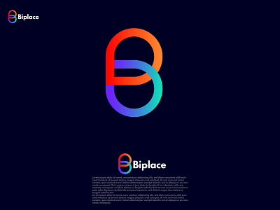 Biplace Logo Design. ( B Letter + Location + Connection) 3d animation branding graphic design graphicdesigner logo motion graphics ui