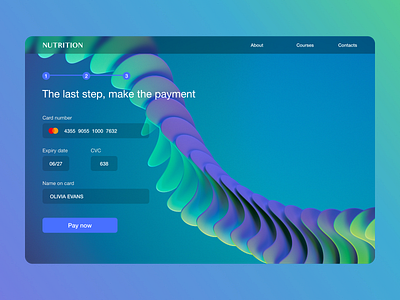 Daily UI 002
Credit Card Checkout