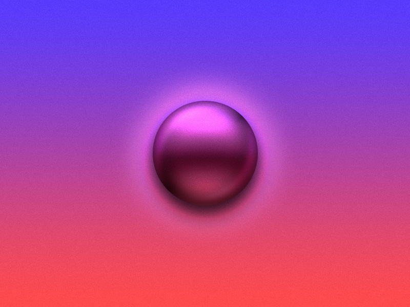 One Layer Circle Rebound rebound circle sphere chromed chrome light photoshop one layer circle