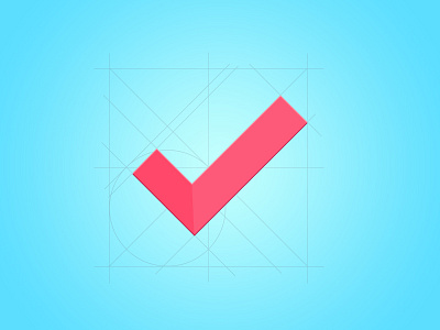 Check Guides - Rebound of check guidelines guides icon skeleton ui