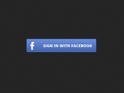 Facebook Login blue button connect facebook login sign social ui