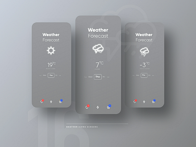 Weather App ai animation app cracow design interaction krakow poland principle sketch splashscreen ui ux vector weather xd