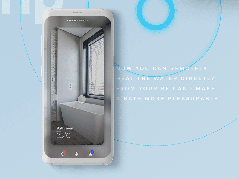 Smart Home app android animation app clean cracow design graphic design home house interaction interior ios krakow minimal mobile motion poland smart ui ux