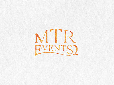 Events logo for Miller Time Ranch branding graphic design logo