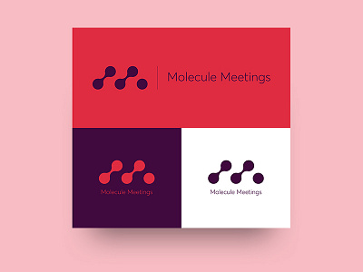 Molecule Meetings Logo logo design