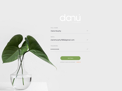 001 Daily Ui  _ Sign Up