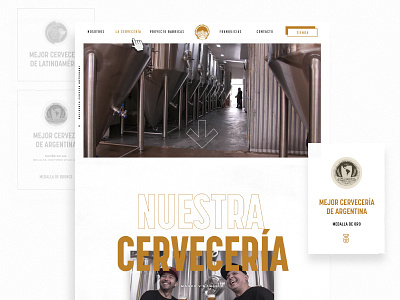 Okcidenta - Website beer brewery brewery branding brewing minimal typography ui web web design webdesign website