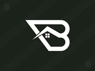 B+Flat Logo Design, Brand Logo, Minimalist Logo, Letter Logo.