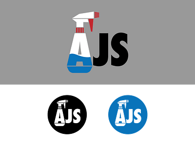 Logo concept for a janitorial company