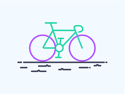 Bike bicycle bike cycle illustration wheels