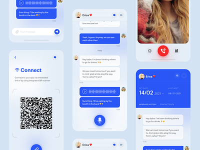 Messaging mobile app