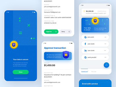 Transfer verification app