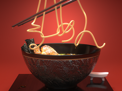 Tonkotsu 3d cinema4d octane