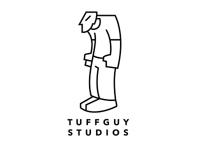 Tuffguy studios line art logo
