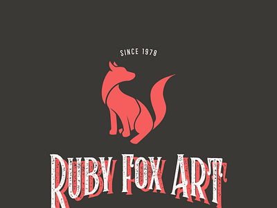 Ruby Fox Art Logo