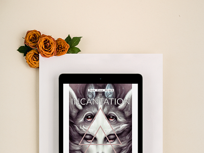 Incantation Book Cover Design design graphic design illustration