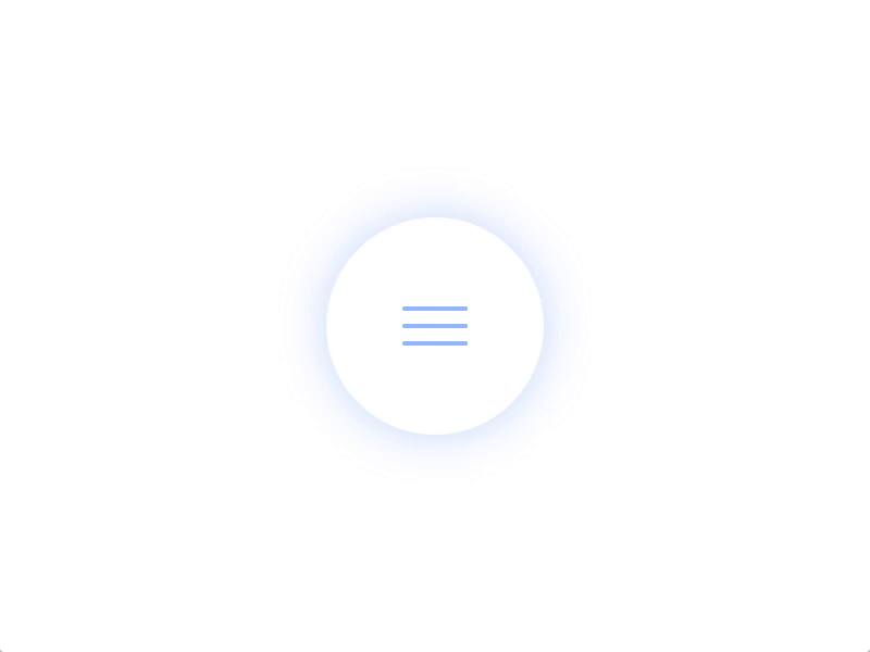 Menu Button animation button icon menu open close ui