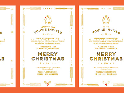 Christmas Invite