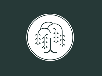 Willow Tree branding design logo tree typography