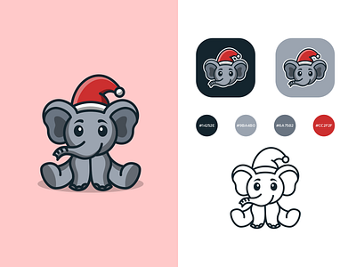 Elephant logo concept 3d animation app branding design graphic design illustration logo ui vector