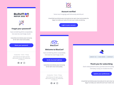 Transactional Notifications 💌 app branding clean design email emails graphic design icon illustrator logo notification photoshop responsive typography ui ux vector web website