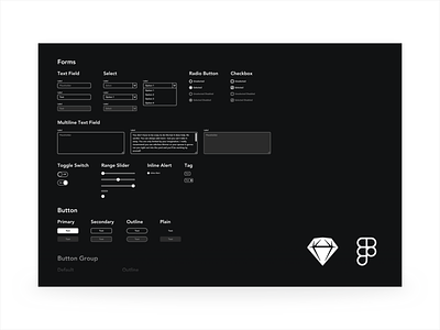 Daga Wireframe Kit for Sketch and Figma (Free Resource) design design system download download for free figma free download library minimal product design product process sketch styles tools typography ui user experience user interface ux web wireframe