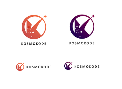 Kosmokode Logo branding clean design graphic design illustration illustrator logo minimal web website