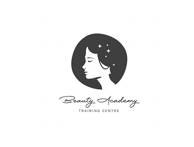 Beauty Academy Logo v2 branding clean design flat illustration illustrator logo minimal vector website