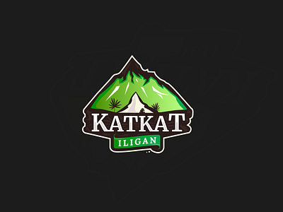 Katkat Iligan Logo branding clean design illustration illustrator logo vector