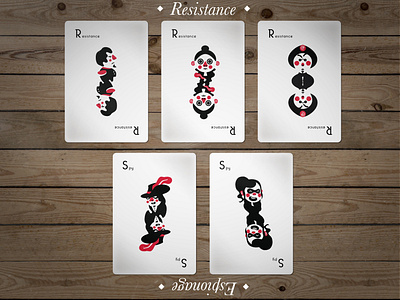 Resistance-Vs-Spy Playing Cards