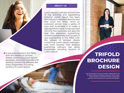 Tri-fold Brochure Design Template adobe illustrator adobe photoshop bi fold branding brochure business design flyer graphic design illustration logo trifold brochure ui vector