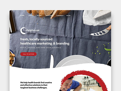 Chophouse Creative Website Concept