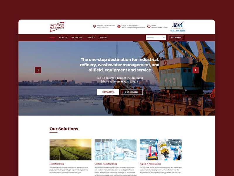 Oil Company site designs, themes, templates and downloadable graphic elements on Dribbble